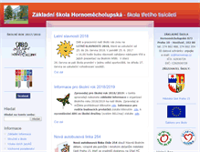 Tablet Screenshot of hornomep.cz